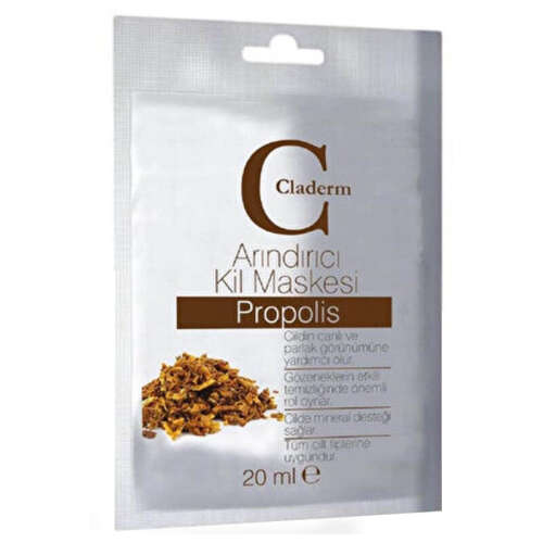 Claderm Propolis İçerikli Arındırıcı Kil Maskesi 20 ml - 1