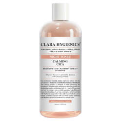 Clara Hygienics Calming Cica Leke Karşıtı Yüz ve Vücut Gece Toniği 400 ml - 1