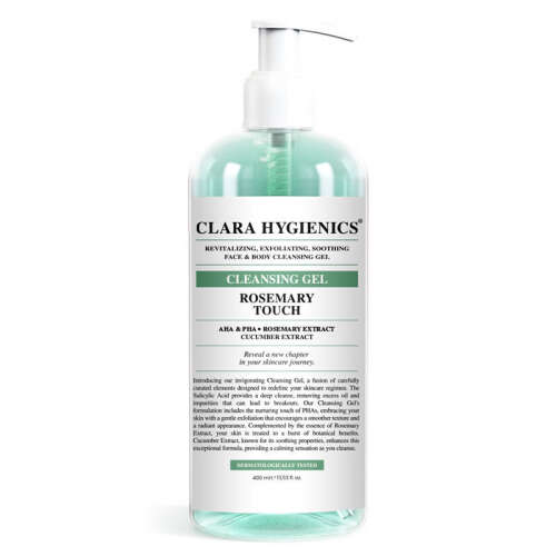 Clara Hygienics Rosemary Touch Pha Yüz Temizleme Jeli 400 ml - 1