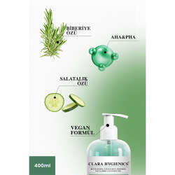 Clara Hygienics Rosemary Touch Pha Yüz Temizleme Jeli 400 ml - 2