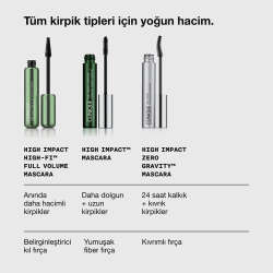 Clinique High Impact High-Fi Yoğun Hacim Veren Siyah - Kahverengi Maskara 10 ml - 4