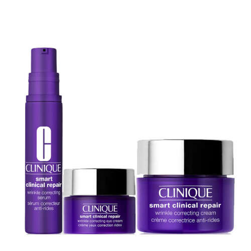 Clinique Smooth - Renew Lab - Yaşlanma Karşıtı Cilt Bakım Seti - 1