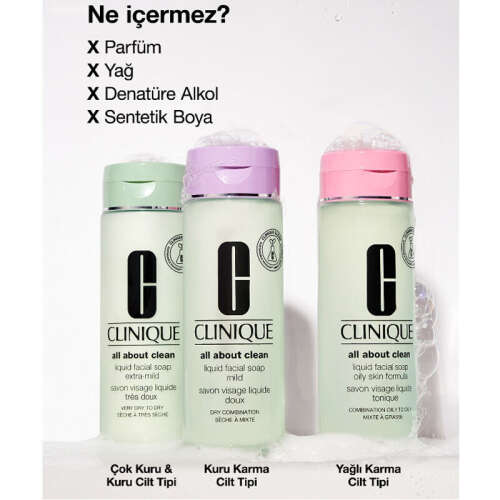 Clinique Yüz Temizleme Jeli 200 ml - Çok Kuru Ciltler - 4