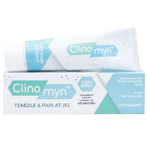 Clinomyn Temizle Parlat Jel Diş Macunu 75ml - 1