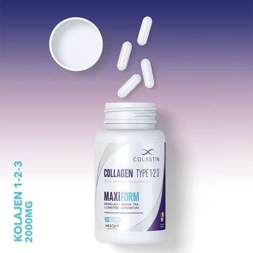 Colastin Maxi Form Kolajen 60 Tablet - 2