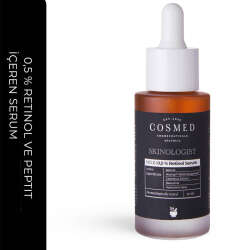 Cosmed Skinologist 0.5 % Retinol ve Peptit İçeren Serum 30 ml - 2