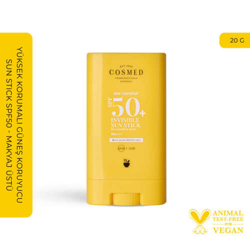 Cosmed Sun Essential Güneş Koruyucu Sun Stick SPF50+ 20 gr - 3