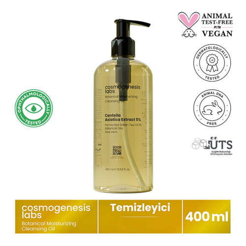 Cosmogenesis Labs Botanical Nemlendirici Temizleme Yağı 400 ml - 2