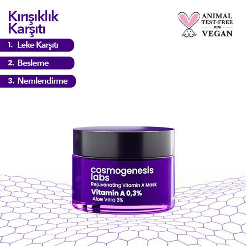 Cosmogenesis Labs Canlandırıcı A Vitamini Maske 50 ml - 5