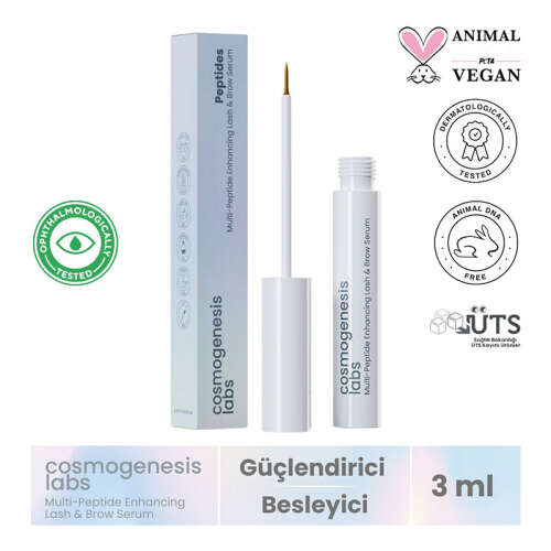 Cosmogenesis Labs Güçlendirici Kirpik ve Kaş Serumu 3 ml - 2