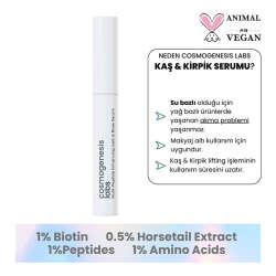 Cosmogenesis Labs Güçlendirici Kirpik ve Kaş Serumu 3 ml - 3