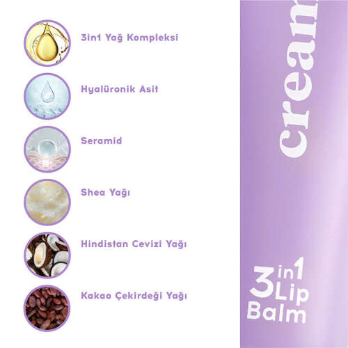 Cream Co. 3in1 Lip Balm 10 ml - 6