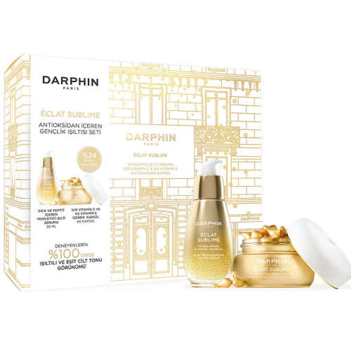 Darphin Eclat Sublime C Vitamini İçeren Antioksidan İçeren Gençlik Işıltısı Seti - 3