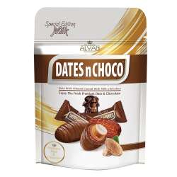 Dates N Choco Sütlü Çikolata Kaplı Hurma 90 gr - 1