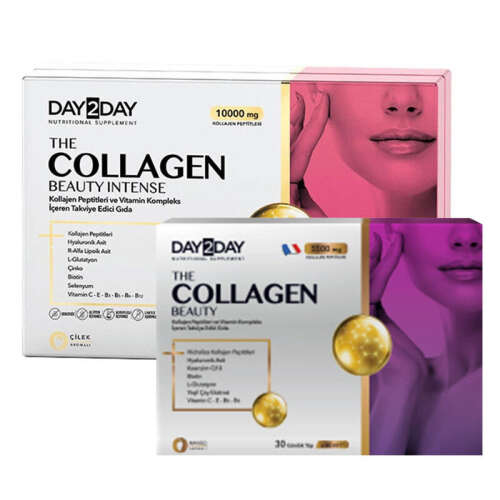 Day2Day The Collagen Beauty Intense 30 Saşe Alana 14 Likit Tüp Hediye - 1