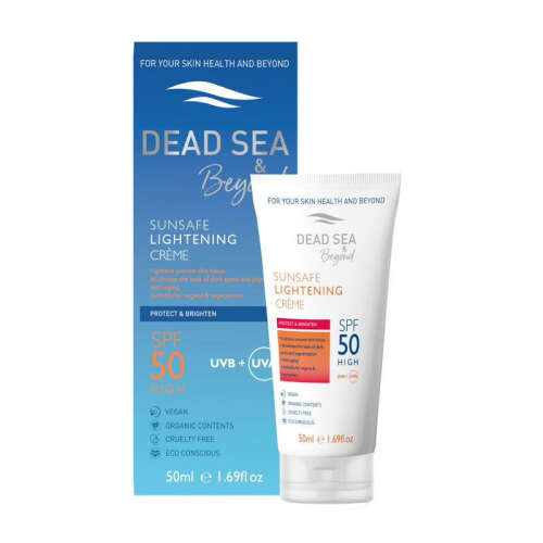 Dead Sea Beyond Sunsafe SPF50 Aydınlatıcı Leke Karşıtı Krem 50 ml - 1