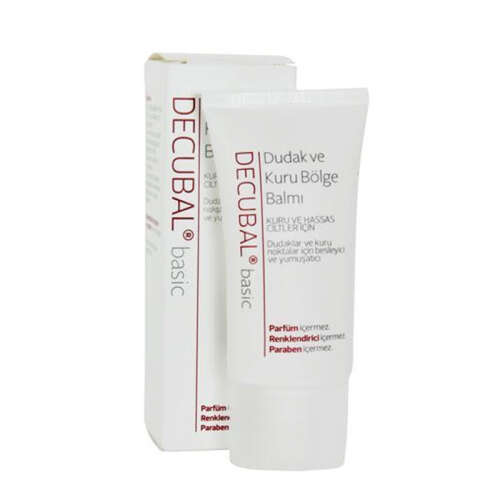 Decubal Basic Dudak ve Kuru Bölge Balmı 30 ml - 1