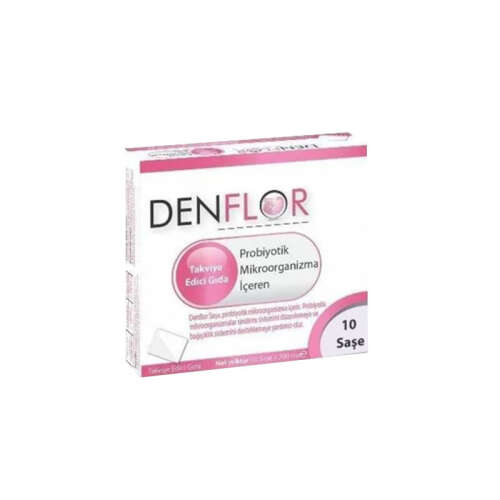 Denflor Probiyotik İçeren Takviye Edici Gıda 10 Saşe - 1