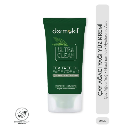 Dermokil Çay Ağacı Yağı Yüz Kremi 50 ml - 2