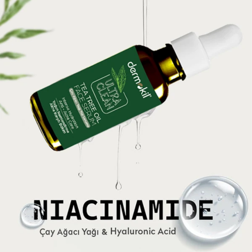 Dermokil Çay Ağacı Yağı Yüz Serumu 30 ml - 3