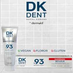 Dermokil DK Dent %93 Max Beyazlık Diş Macunu 75 ml - 2