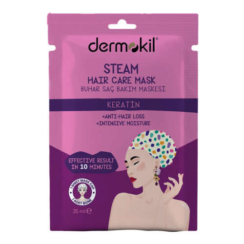 Dermokil Keratin Buhar Saç Bakım Maskesi 35 ml - 1