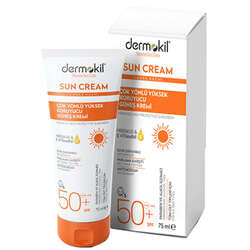 Dermokil Sun Cream Çok Yönlü Yüksek Koruyucu Güneş Kremi Spf50 75 ml