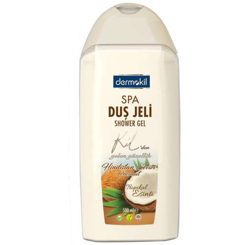 Dermokil Therapy Hindistan Cevizi Duş Jeli 500 ml - 1