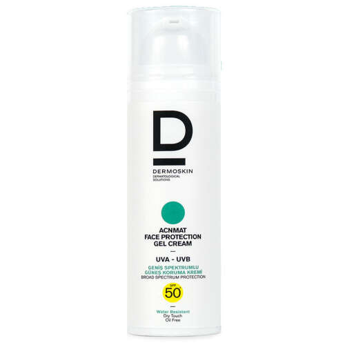 Dermoskin Acne Mat Spf50+ Güneş Koruyucu Jel Krem 50 ml - 1