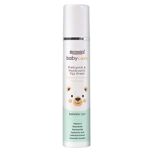 Dermoskin BabyCare Prebiyotik ve Postbiyotik Yüz Kremi 50 ml - 1