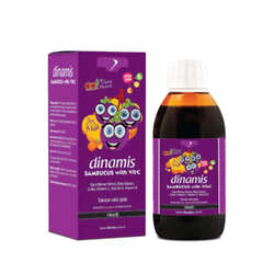 Dinamis Sambucus with Vit-C İçeren Takviye Edici Gıda 150 ml - 1