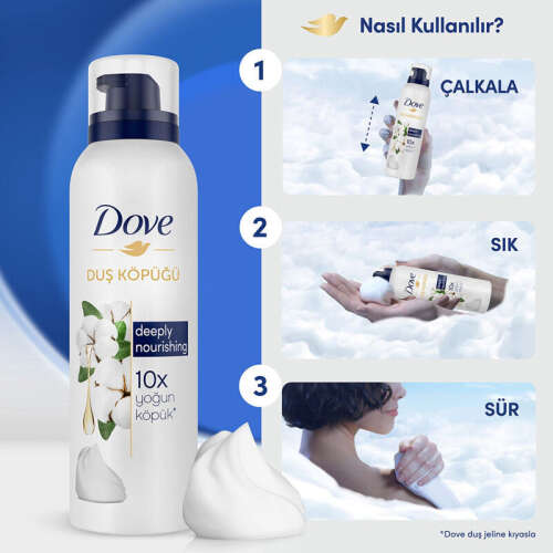 Dove Duş Köpüğü Deeply Nourishing 200 ml - 3