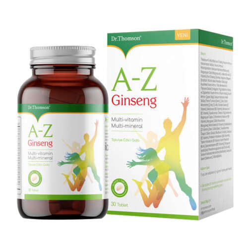 Dr. Thomson A-Z Ginseng Takviye Edici Gıda 30 Tablet - 1