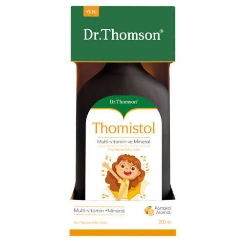 Dr. Thomson Thomistol Multivitamin ve Mineral İçeren Takviye Edici Gıda 200 ml - 1