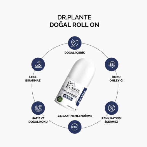 Dr.Plante Doğal Roll On 50 ml - Erkek - 2