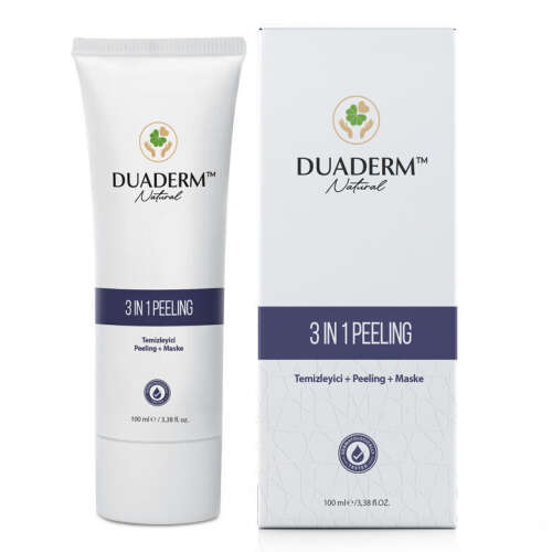 Duaderm 3in1 Cilt Temizleyici Peeling Maske 100 ml - 1