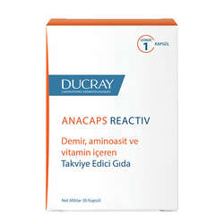 Ducray Anacaps Reactiv Takviye Edici Gıda 30 Kapsül