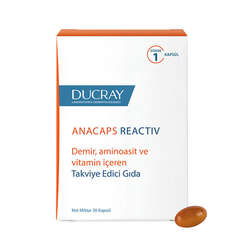 Ducray Anacaps Reactiv Takviye Edici Gıda 30 Kapsül