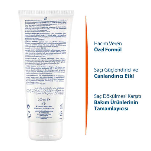 Ducray Anaphase+ Saç Dökülme Karşıtı Şampuan 200 ml - 3