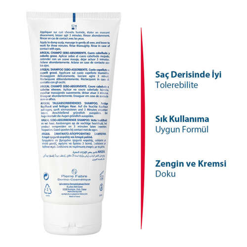 Ducray Argeal Yağlı Saçlar İçin Şampuan 200 ml - 4