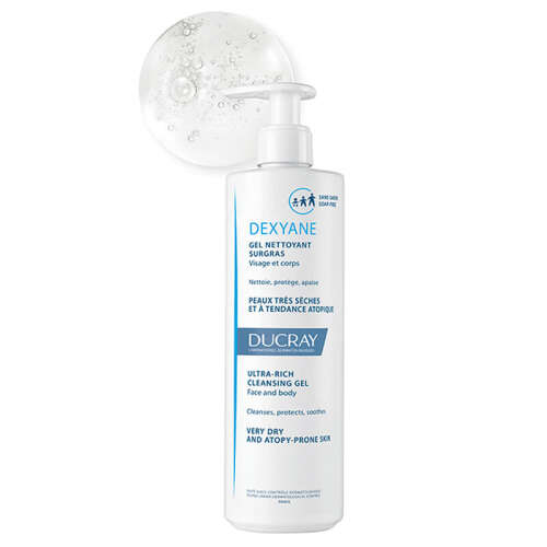 Ducray Dexyane Ultra Rich Cleansing Gel 400 ml - 3