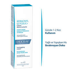 Ducray Keracnyl Glycolic+ Creme 30 ml