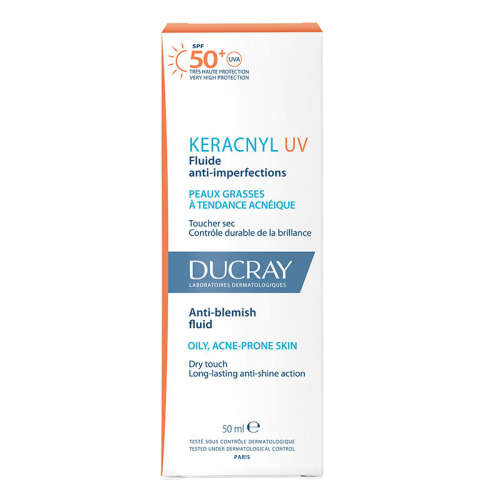 Ducray Keracnyl UV SPF50+ Anti Blemish Fluid 50 ml - 2