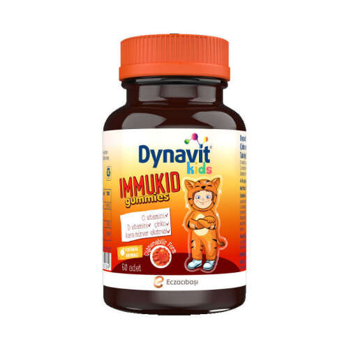 Dynavit Kids Immukid Gummies 60 Adet Çiğnenebilir Form - 1