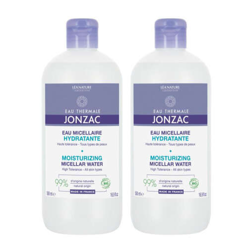 Eau Thermale Jonzac Rehdrate Nemlendirici ve Temizleyici Organik Misel Su 2x500ml - 1