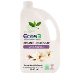 Ecos3 Organik Beyaz Manolya Kokulu Sıvı Sabun 2500 ml - 1