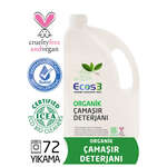 Ecos3 Organik Çamaşır Deterjanı 2500 ml - 72 Yıkama - 2