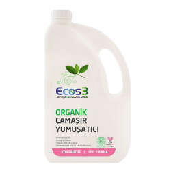 Ecos3 Organik Çamaşır Yumuşatıcı 2500 ml - 100 Yıkama - 1