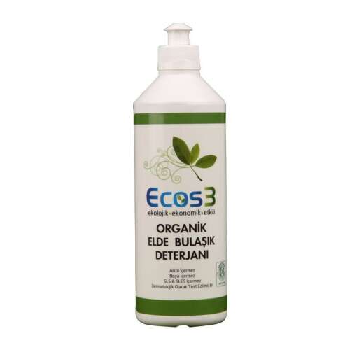 Ecos3 Organik Elde Yıkama Bulaşık Deterjanı 500 ml - 1