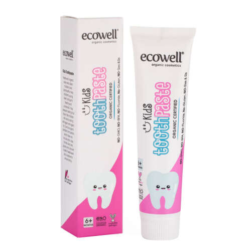 Ecowell Çocuk Diş Macunu 75 gr - 1